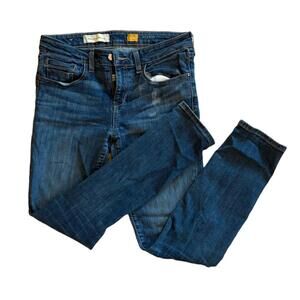 Anthropologie Pilcro& Letterpress Jeans Womens Size 29 Blue Straight Fit Stet